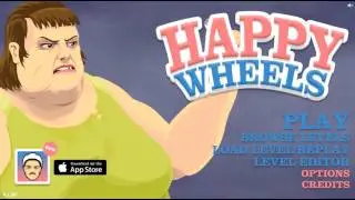 playing happy wheels with my friend!!!!