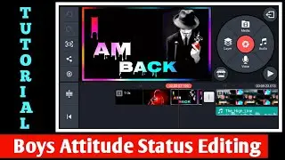 2020 New Boys Attitude Status Video Editing