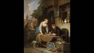 Vivaldi-Concerto for violin, oboe and strings in F major (RV 568); Ferdinand Braekeleer (1792-1883)
