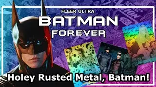 Folie &agrave; Deux? Batman and Robin unite for the 1995 Fleer Ultra Batman Forever Hobby Box!