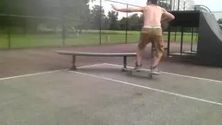 Skateboarding killing time at willow park - Metro Detroit