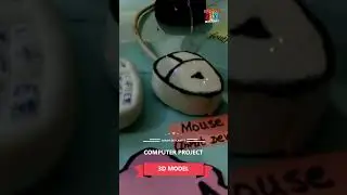 Computer Model Project Ideas #Shorts #3dmodel #sarahdiycrafts #craft