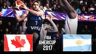 Canada 🇨🇦 v Argentina 🇦🇷 | Classic Full Games - FIBA AmeriCup 2017 Men