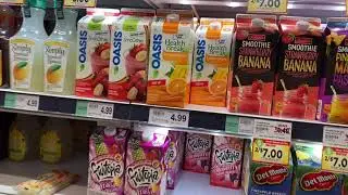 Grocery shopping at Metro