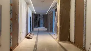 Installation of Front Counter Show Kitchen