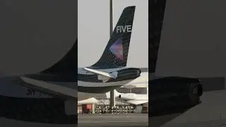 The new FIVE Airbus ACJ A220-100 🔥 #planespotting #a220
