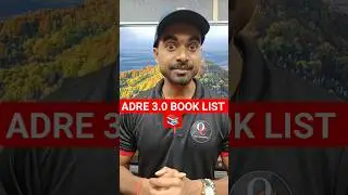 😱ADRE 3.0 Exam Book list 📚 coming Soon 💥 #shorts #trending