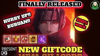 AMAZING!! AKHIRNYA GIFTCODE TERBARU RILIS GUY'S - NINJA GLORY | NINJA DUEL