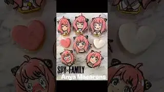 Macaron Art Challenge : Anya Edition #shorts