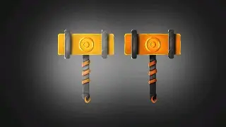 2d Prop design for games in photoshop | Timelaps