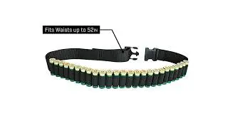 Allen Company Shotgun Shell Belt Holder, Holds 25 Shells