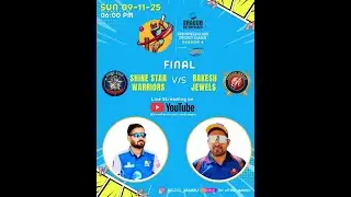 GRAND FINAL | 🏏 Shine Star Warriors 🆚 Rakesh Jewels | GCCL Season 4