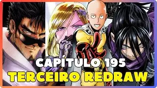 AN&Aacute;LISE DO CAPITULO 195 - TERCEIRO REDRAW - ONE PUNCH MAN