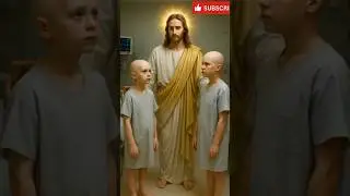 Jesus Heals Sick Children with a Miracle Touch ✝️💫