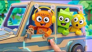 Tiny Sprunkis Made a Mess 📦 DIY Cardboard Crafts to Save the Day!