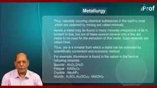 ORES MINERALS, EXTRACTIVE METALLURGY||mining|| metallurgy ||nptel ||iisc