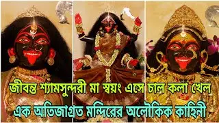 জীবন্ত শ্যামসুন্দরী মা স্বয়ং এসে চাল কলা খেল, এক অতিজাগ্রত মন্দিরের অলৌকিক কাহিনী #joymashamsundari