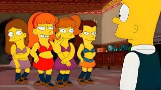 LES SIMPSON :  Le mariage le plus fou de Springfield 💔🤨 (&agrave; voir absolument)