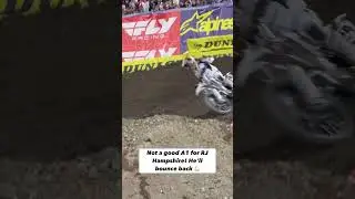 He Did NOT Have A Good Anaheim 1! #dirtbike#motocross#crash#racing#fyp#iphone#viral#bike#rider#race