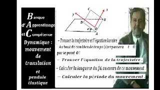 pendule &eacute;lastique ( fil &eacute;lastique)
