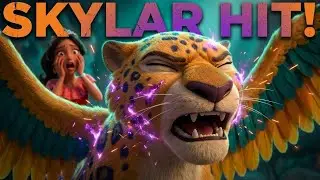 ELENA OF AVALOR: THE SKY SIEGE OF THE DARK ARMADA 🌩️🛡️ | Fantasy Animation