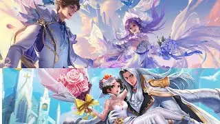 HOK:Valentine's Day Wedding series—Zhou Yu,Xiao Qiao,Sun Ce,DaQiao—Honor Of Kings