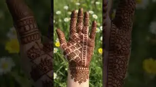 &ldquo;My own mehndi design &ndash; AI generated preview&rdquo;.❤️🌸#ytstudio#hennadesign#support#mehndi#viral#trending