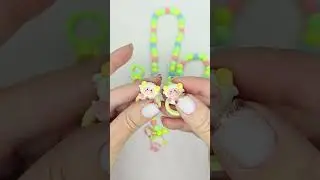 Pastel Lamb & Flower Set | Gentle First Jewelry for Toddlers