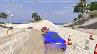 Rally Fury Level 6 Tropical Island | Car Phoenix | Android Gameplay | Zabi Gamer