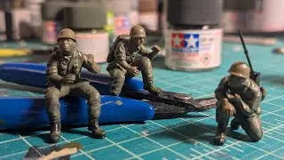 Painting 1/35 Vietnam War miniatures (part 1)