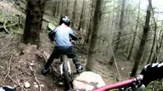 My daughter and I riding Squidline.