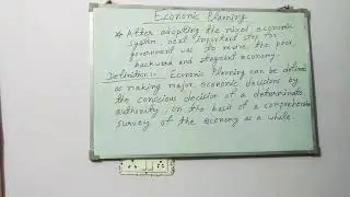 #10 Economic planning definition and planning commission | Class 12th Economics | Indian economy