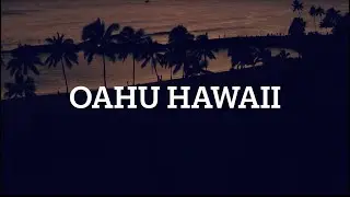Oahu Hawaii Aerial 4k