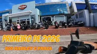 O PRIMEIRO DE 2026: Rio Harley e praia