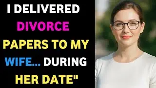 I Delivered Divorce Papers to My Wife&hellip; During Her Date#storytime!