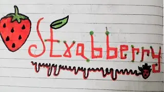 10 lines on strawberry//my favourite fruit strawberry//easy and simple lines on my favourite fruit