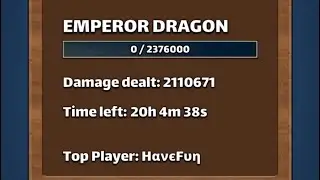 Empires & Puzzles - 2.1M ￼Titan Hit. Gastille