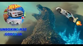 Unboxing aka Kraken the Hotwheels Nissan Skyline R32 Godzilla (not mint)