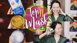 11 mặt nạ đỉnh cao | MY FAVORITE MASKS | Letsplaymakeup