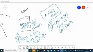 water vs land heat and cool video
