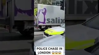 Police Chase In London #uk #police #chase #fyp #london #speed