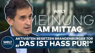 MEINE MEINUNG: Israel-Hasser am Brandenburger Tor &ndash; Heimann-Engel fordert Verbot von Hass-Protesten