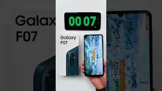Тест скорости открытия игрового приложения BGMI на Samsung Galaxy F07 #shorts