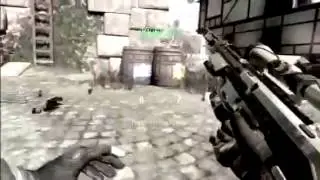 INSANE 1440 DROP BACK WALLBANG ON STUDIO (BLACK OPS 2 TRICKSHOT)