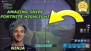 Amazing long Snipe in Fortnite\ Twitch highlights monster outplays\ Fortnite Battle Royale!!