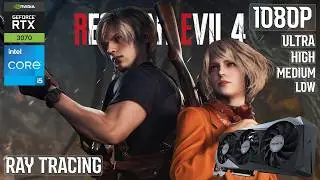 Resident Evil 4 Remake RTX 3070 Benchmark All Settings Tested 1080p - RTX 3070 Gaming Test 2026