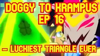 DOGGY TO KRAMPUS EP 16 LUCKIEST TRIANGLE EVER | ROBLOX MINING SIMULATOR 2