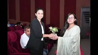 Alumni Guest Lecture Dr. Preeti Sharma at ITS Dental College Murad Nagar Ghaziabad.