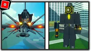 SHOWCASING ASTRO INTERCEPTOR and LARGE CLOCK MORPHS in TOILET WORLD ROLEPLAY 2 - Roblox