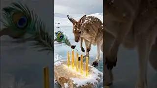 Jab Kangaroo Ne Mor Ke Paron Se Angoor Bana Diye 😲 | Magical Short Story#viral #ai